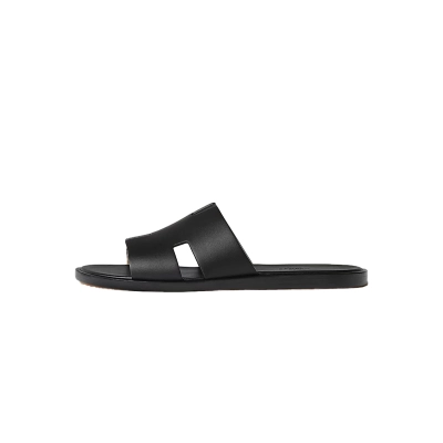 Hermes Haven H Style Sandals On Black 01