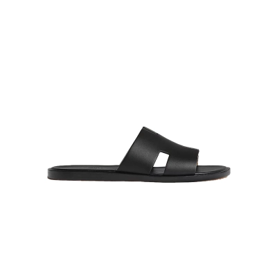 Hermes Haven H Style Sandals On Black 02