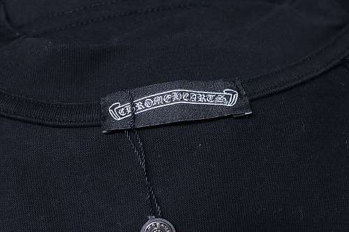 Chrome Hearts Floral Appliqué T-shirt Black