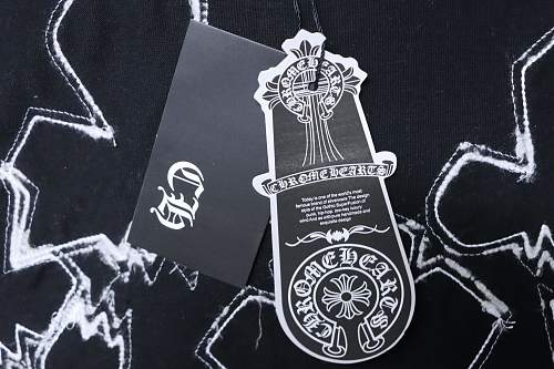 Chrome Hearts Floral Appliqué T-shirt Black