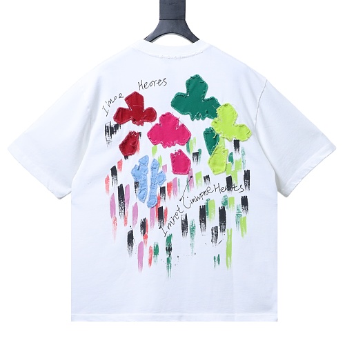 Chrome Hearts Floral Appliqué T-shirt White
