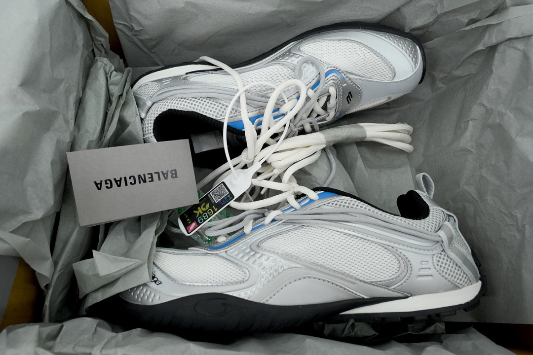 Balenciaga Radar 'White Grey Silver' 865703 WSTGL 9114