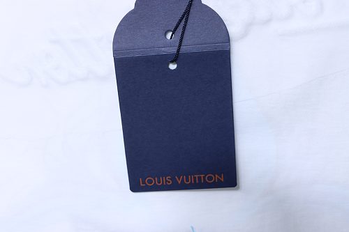 Louis Vuitton Back Four-Leaf Star-Flower Print T-Shirt White