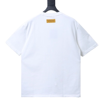 Louis Vuitton Embroidered Hem T-Shirt White 02