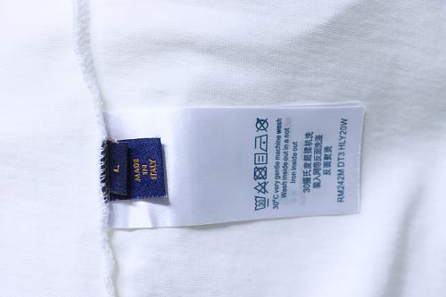 Louis Vuitton Embroidered Hem T-Shirt White