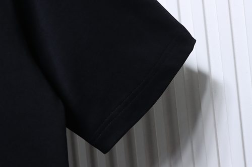Louis Vuitton Linear Beaded Embroidery T-Shirt Black