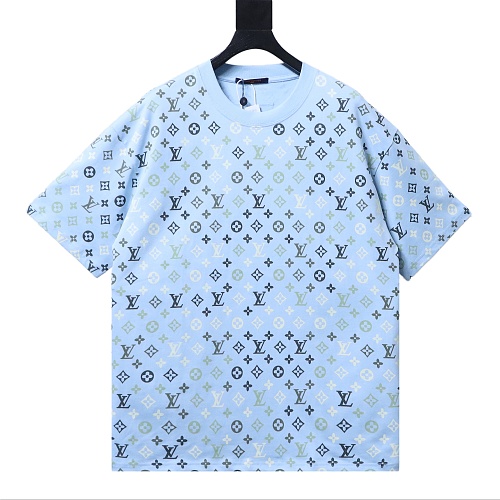 Louis Vuitton Monogram Gradient T-Shirt Blue 