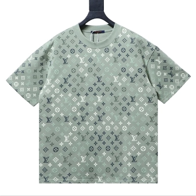 Louis Vuitton Monogram Gradient T-Shirt Green 01