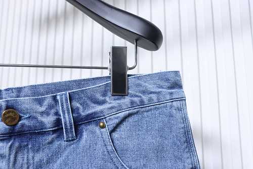 Louis Vuitton Monogram Embossed Denim Shorts