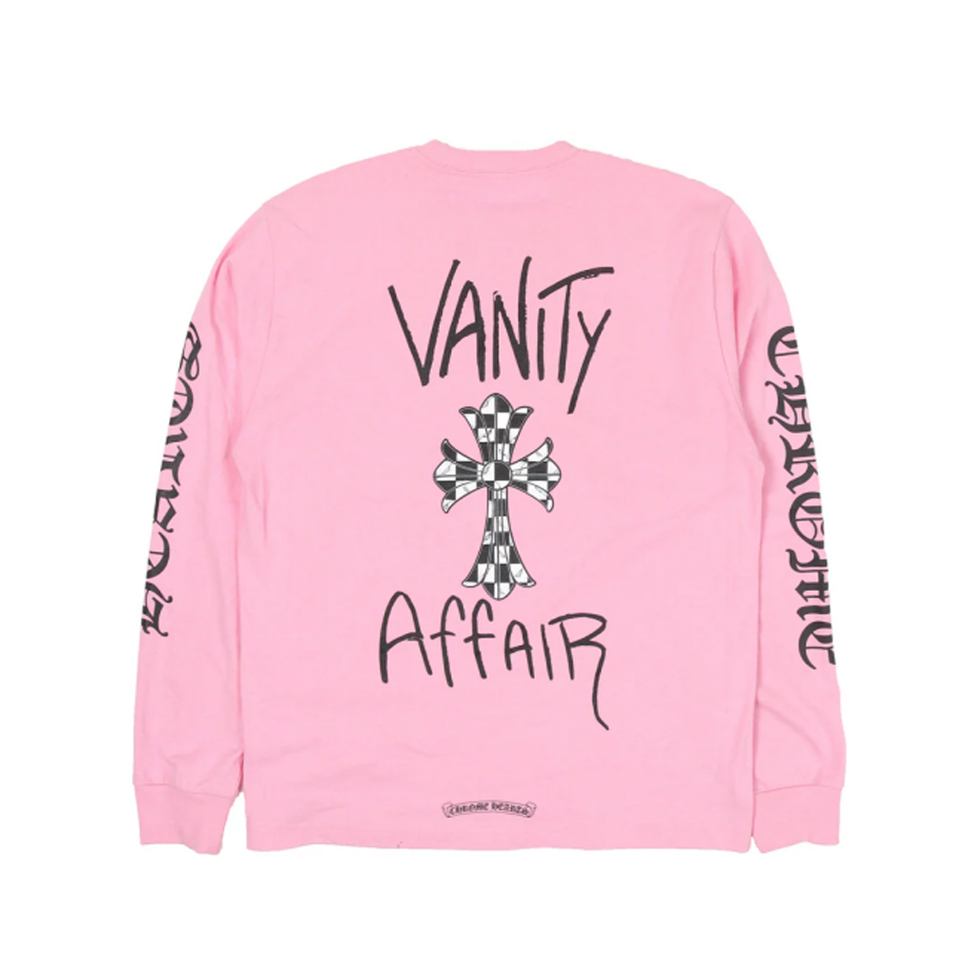 Chrome Hearts Matty Boy Long Sleeve T-Shirt Pink