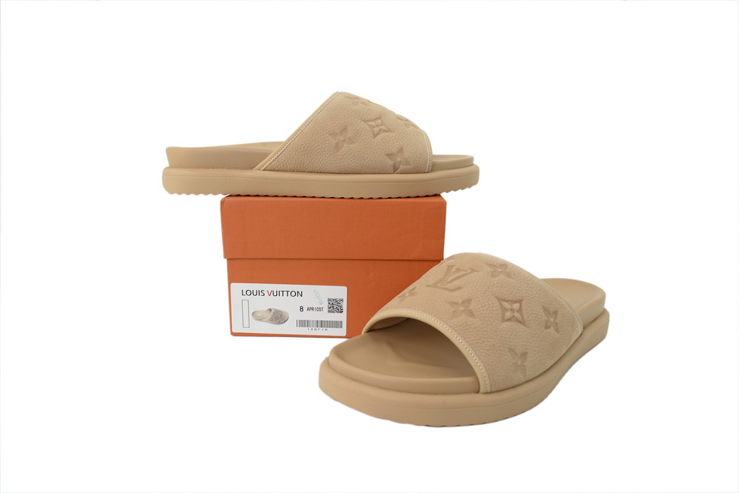 Louis Vuitton Miami Mules Beige