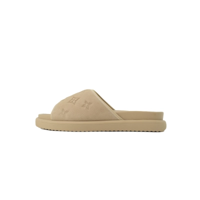 Louis Vuitton Miami Mules Beige 01