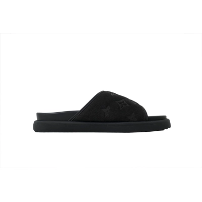 Louis Vuitton Miami Mules Black 02