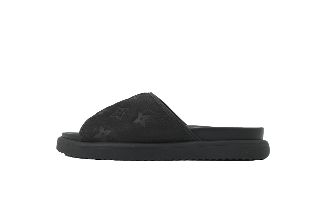 Louis Vuitton Miami Mules Black