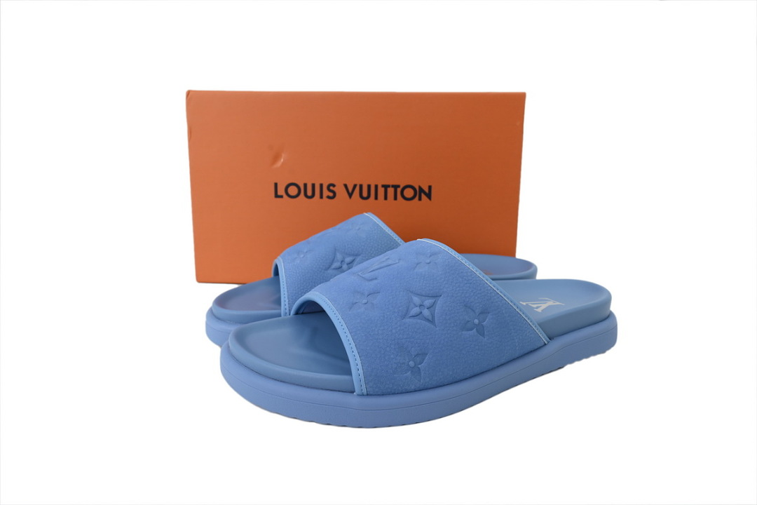 Louis Vuitton Miami Mules Blue