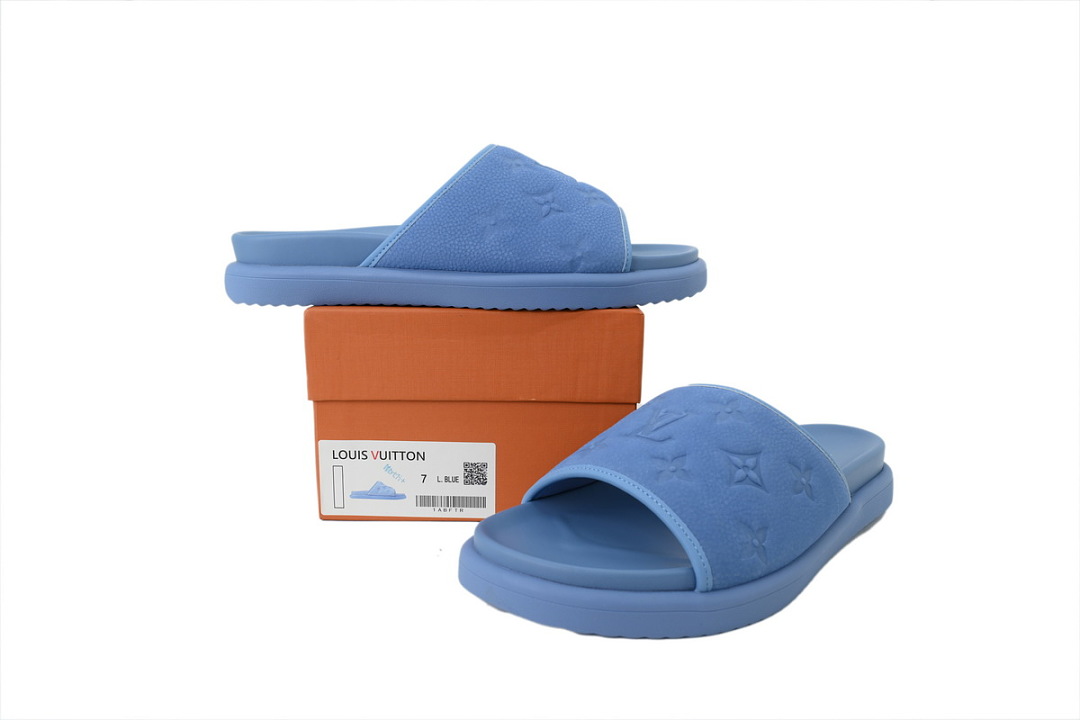 Louis Vuitton Miami Mules Blue
