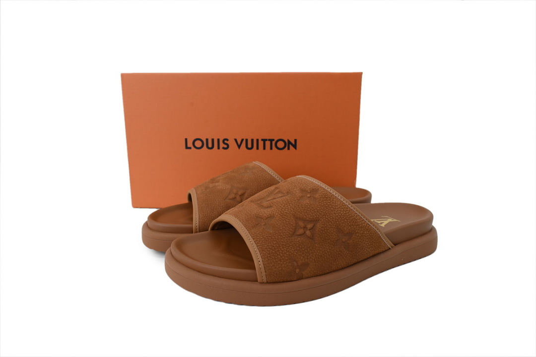 Louis Vuitton Miami Mules Dark Brown