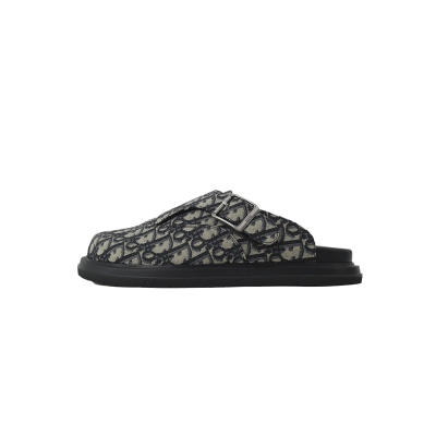 Dior Aqua Mule 'Dior Oblique-Beige Black' 3SA138ZSA_H961 01
