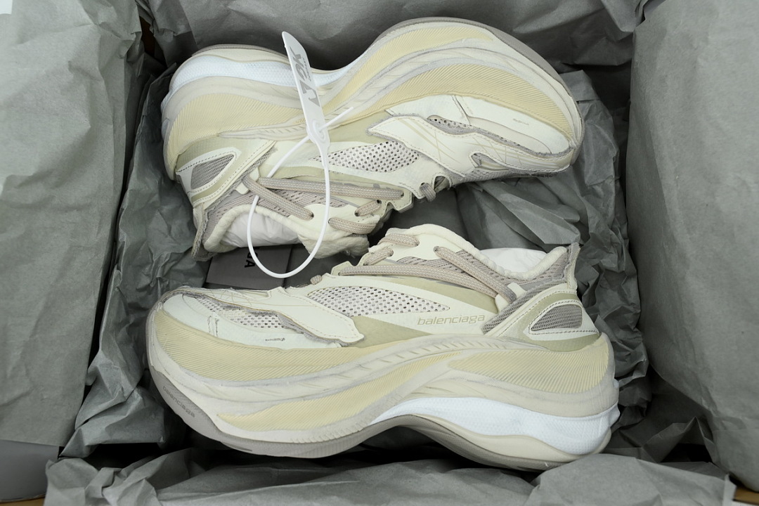 Balenciaga Jet Sneaker Eggshell Mix 872640 WMRTN 9191