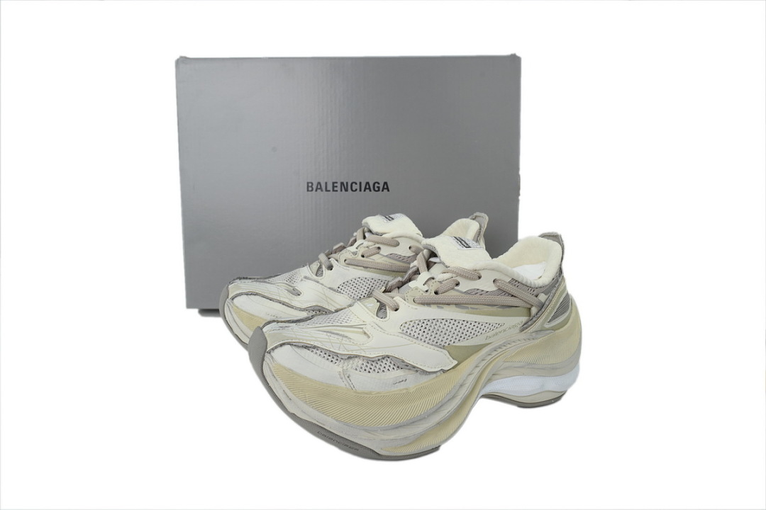 Balenciaga Jet Sneaker Eggshell Mix 872640 WMRTN 9191