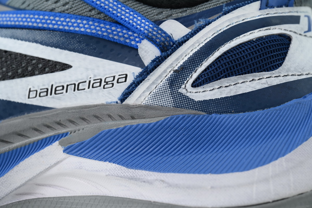Balenciaga Jet Sneaker White-Blue 872640 WMRTN 9041