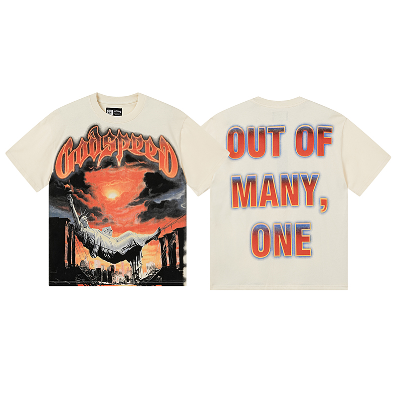Godspeed Burnt Bridges T-shirt White