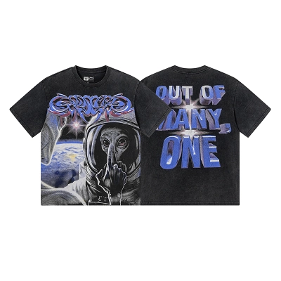 Godspeed First Contact 2 T-shirt Black 01