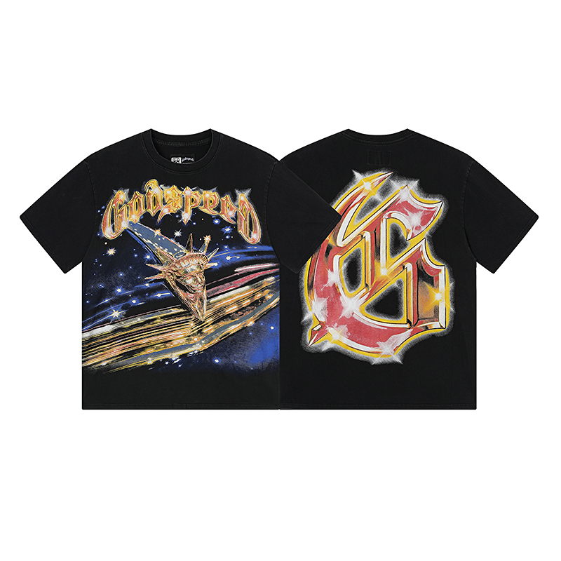 Godspeed Liberty Cruiser T-shirt Black