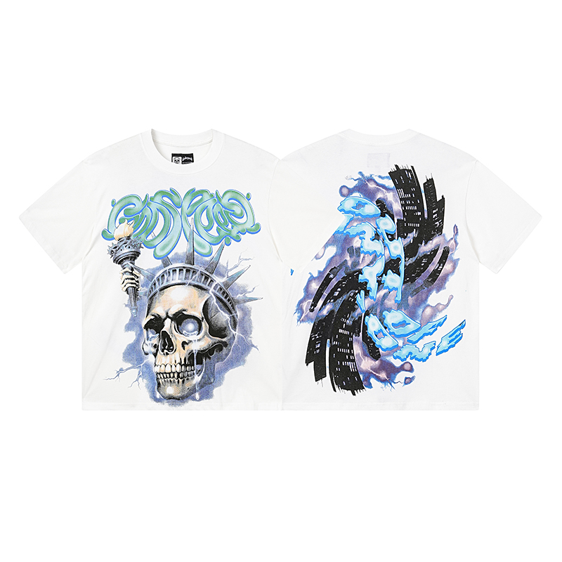 Godspeed Liberty Tears T-Shirt Snow
