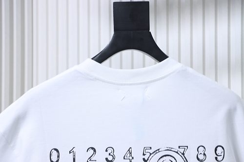 Maison Margiela Back Print With a Digital Ghosting Effect T-Shirt White