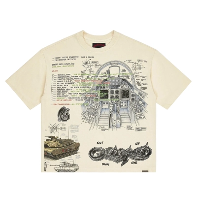 Godspeed Art Of War Tee 'Bone' 01