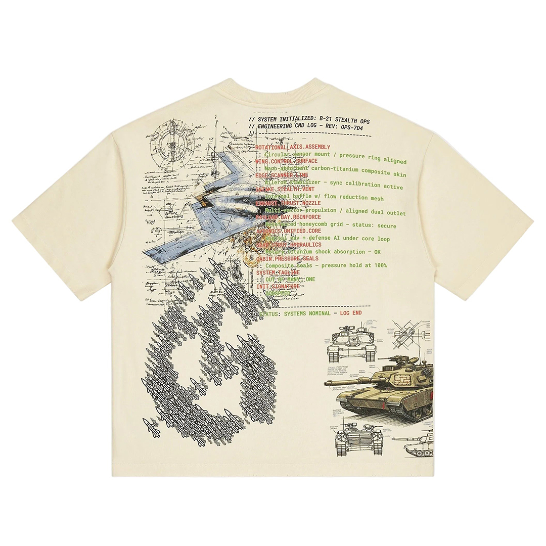 Godspeed Art Of War Tee 'Bone'