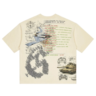 Godspeed Art Of War Tee 'Bone' 02
