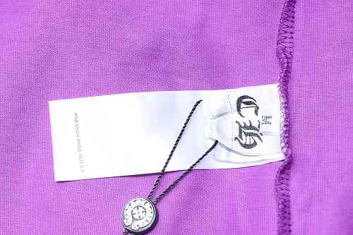 Chrome Hearts Graffiti Print T-Shirt Purple