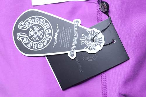 Chrome Hearts Graffiti Print T-Shirt Purple