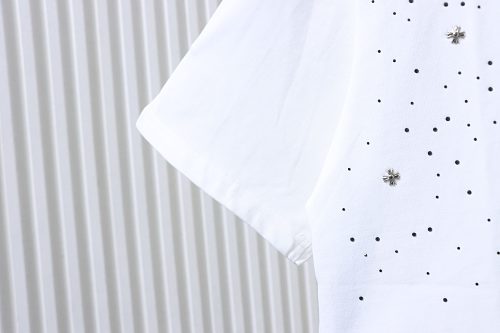 Chrome Hearts Metal Cross Rhinestone T-Shirt
