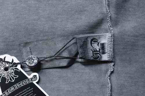 Chrome Hearts Patch-Embroidered T-Shirt Gray