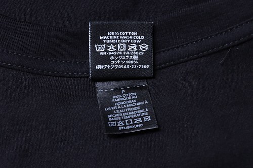 Stussy "Three Little Rascals" Print T-shirt Black