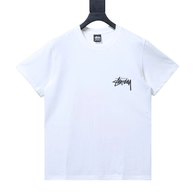 Stussy Dice Print T-Shirt White 02