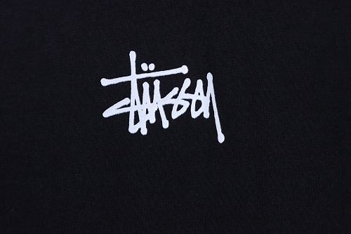 Stussy Tokyo-Exclusive Signature Letter Print T-Shirt Black