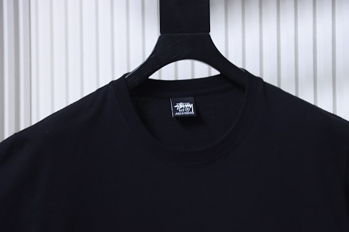 Stussy Tokyo-Exclusive Signature Letter Print T-Shirt Black