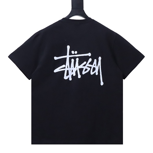 Stussy Tokyo-Exclusive Signature Letter Print T-Shirt Black