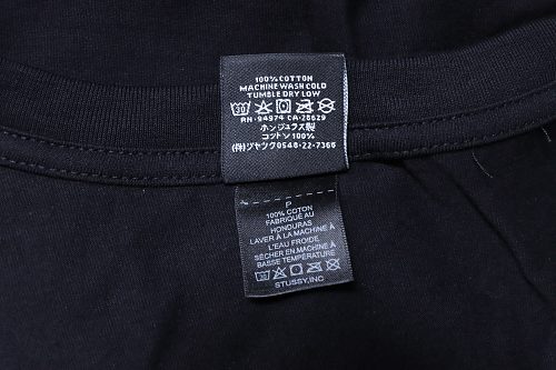 Stussy Tokyo-Exclusive Signature Letter Print T-Shirt Black