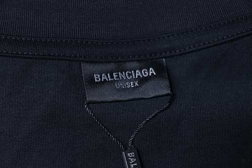 Balenciaga HBO Collaboration Embroidered Rose Bottle T-Shirt Black
