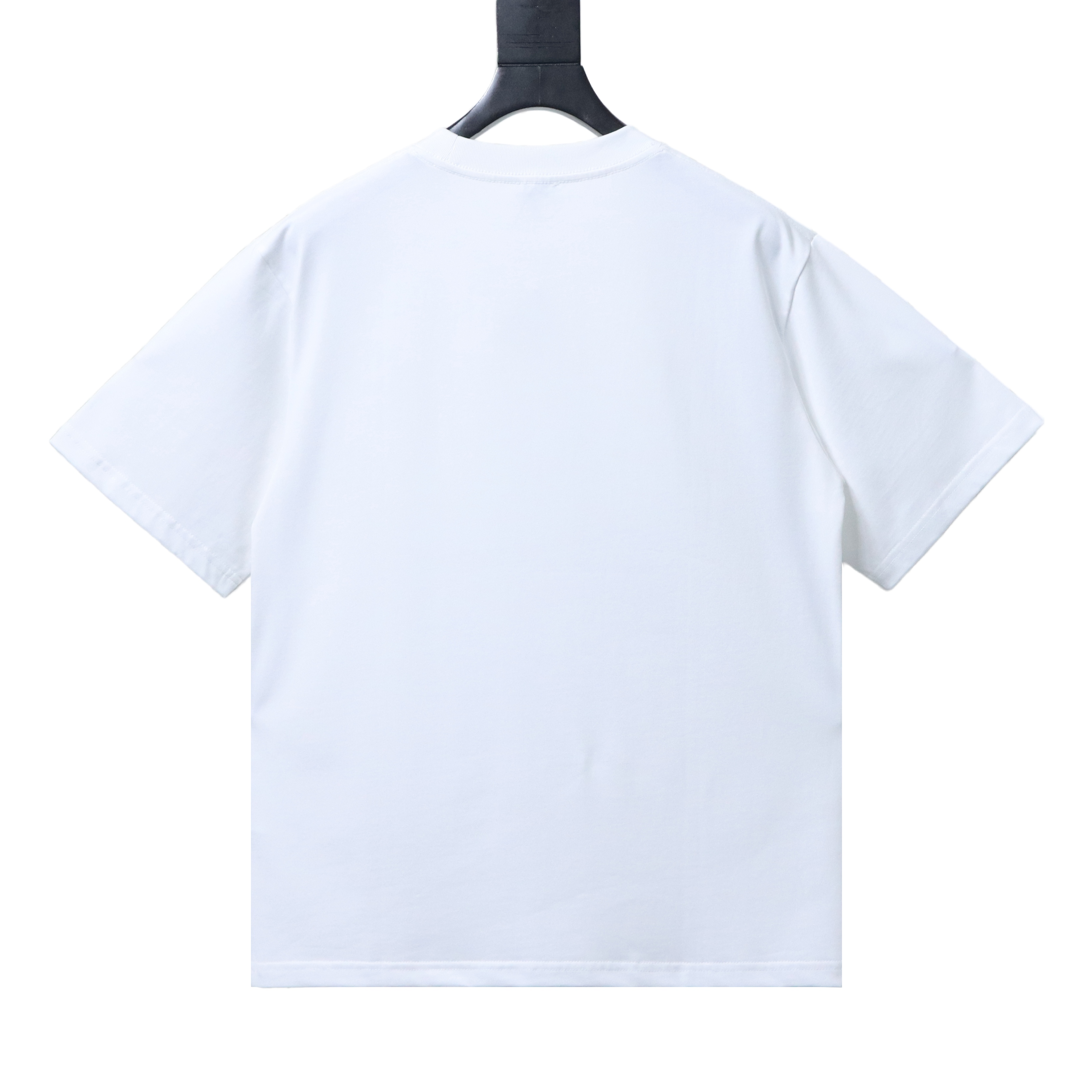 Moncler Colorful Paint-Splatter Logo T-Shirt White