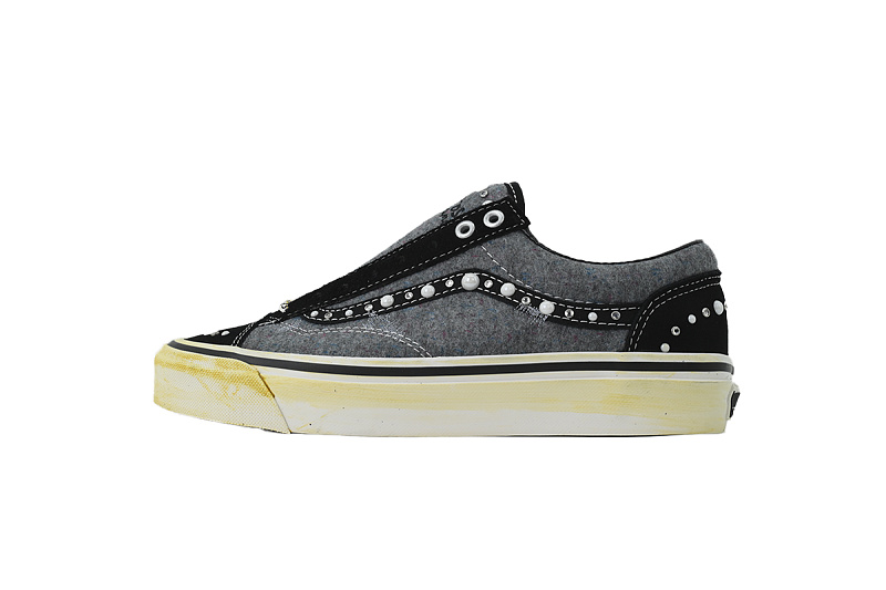 SATOSHI NAKAMOTO x Vans Old Skool Reissue 36 'Speckled Moving Blanket Grey'