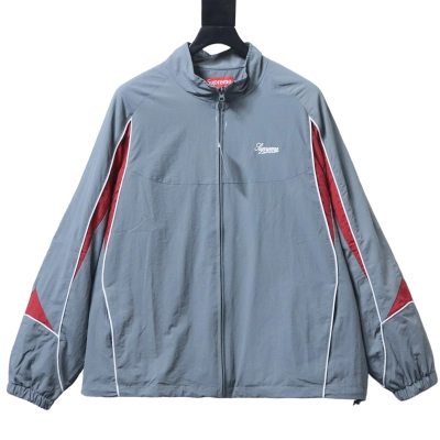 Supreme 25FW Contrast Piping Track Grey 02