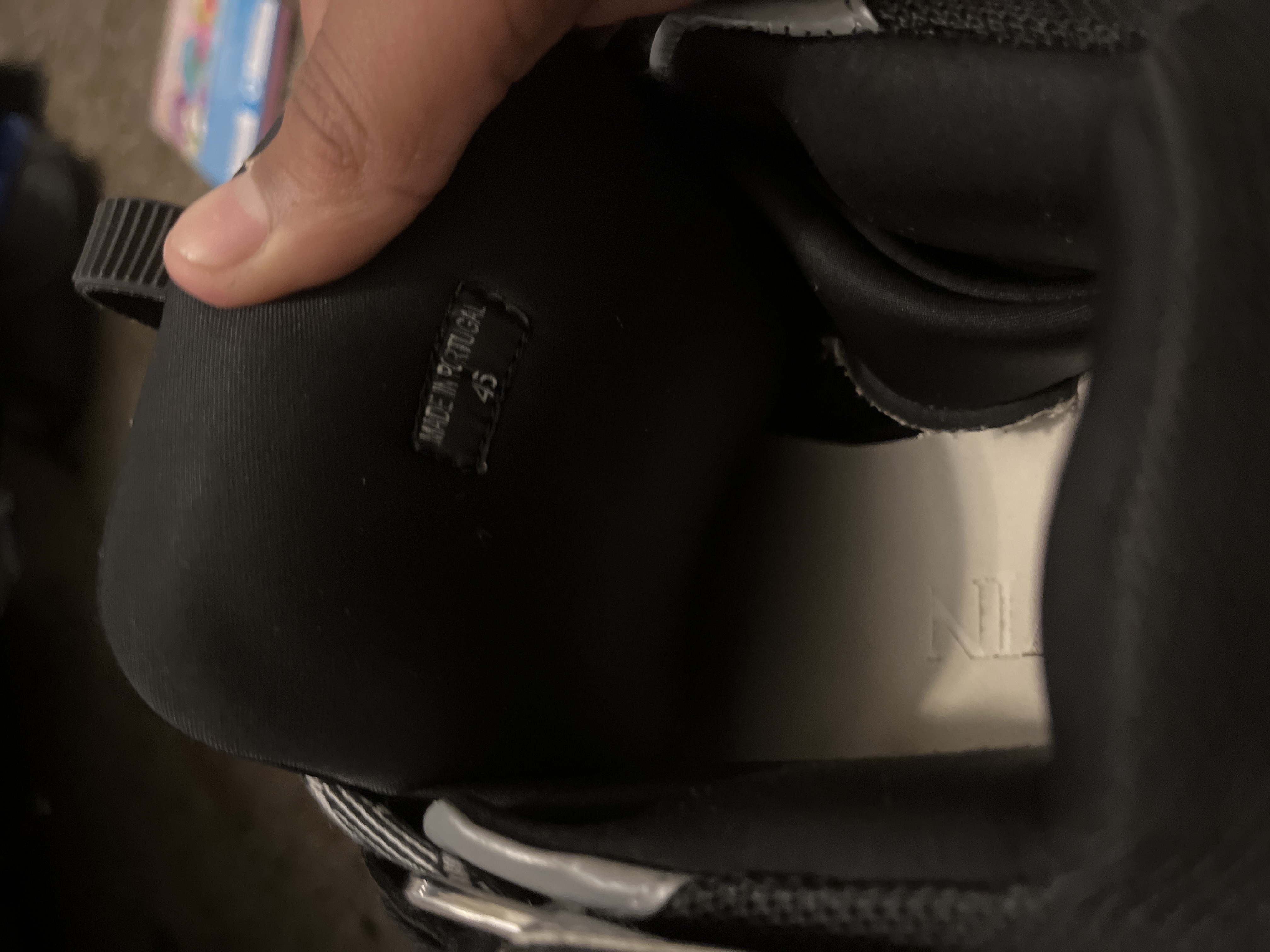 Lanvin Leather Curb Sneaker Black Grey review cash 03