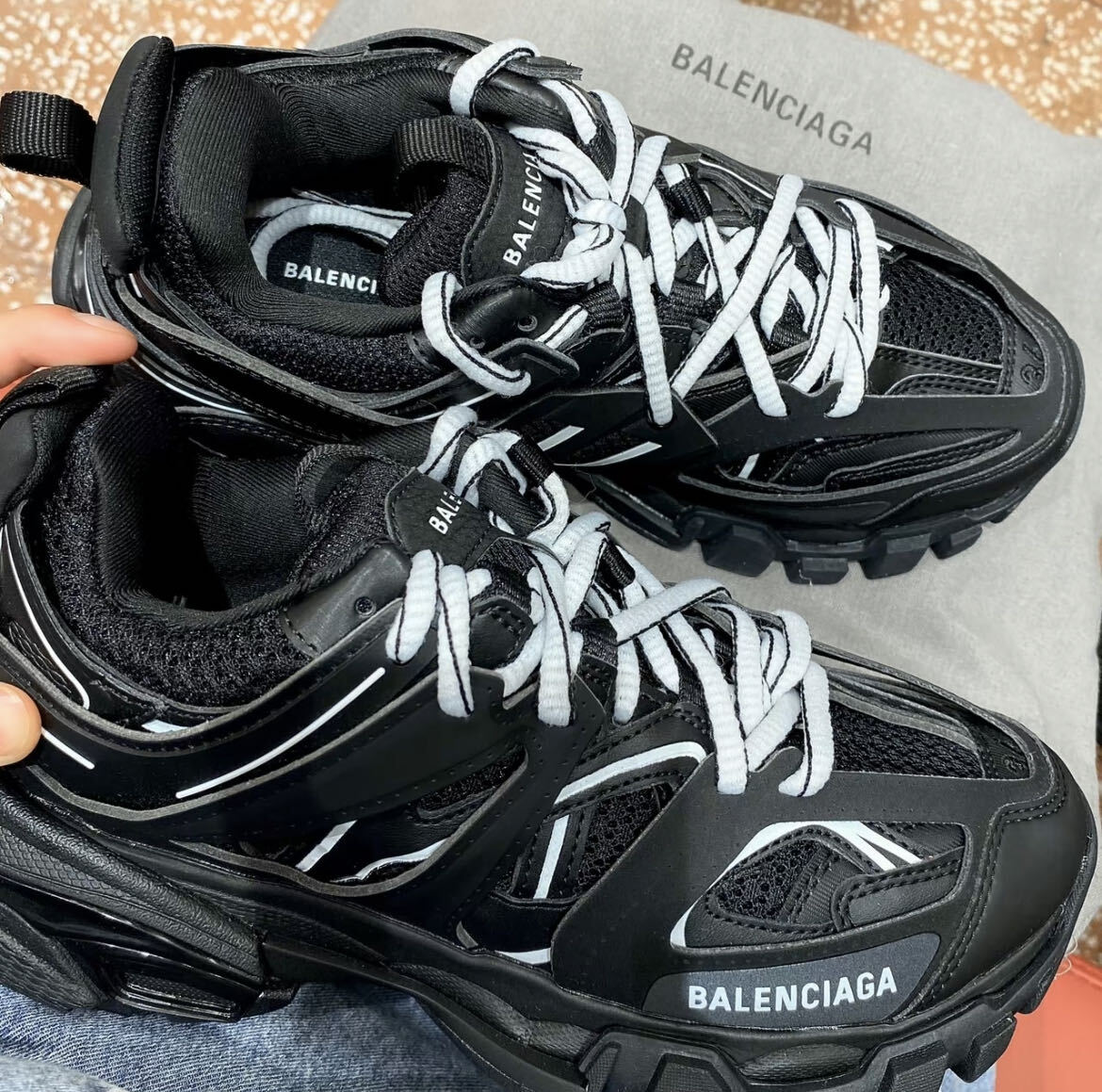 Balenciaga Track LED Black 2021 542436W3AC11090 review Dom Robinson