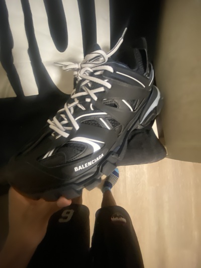 Balenciaga Track LED Black 2021 542436W3AC11090 review Alan